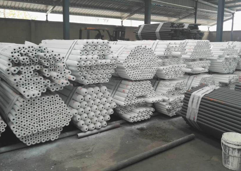 海北网架成品待发