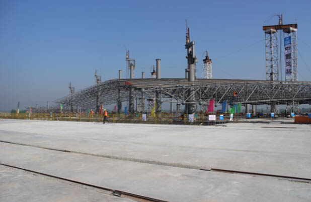 海北网架顶升施工方案