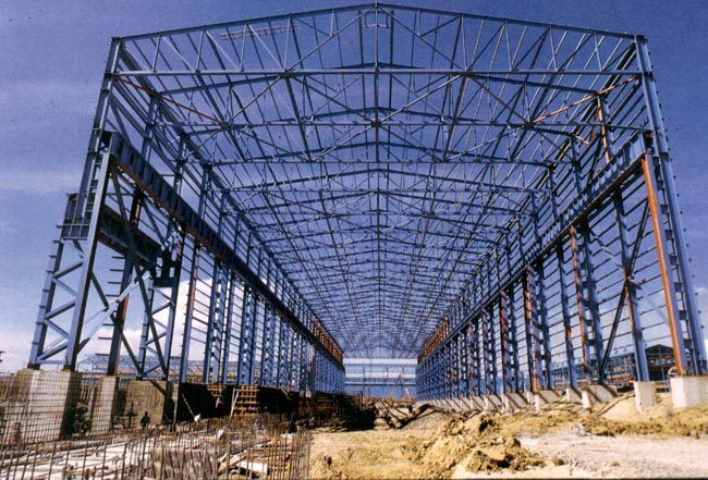 海北船厂网架工程